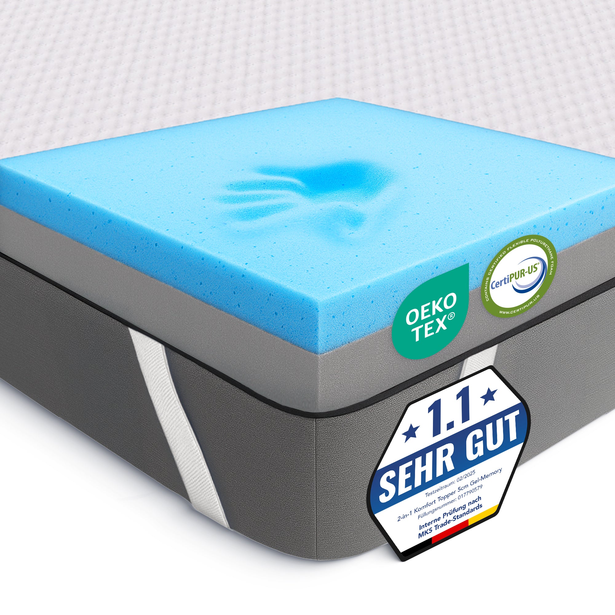 Topper confort 2 en 1
